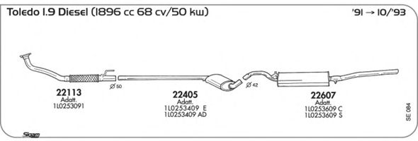 Exhaust System SE084