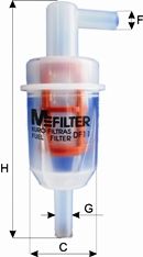 Fuel filter DF 11