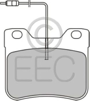 Комплект тормозных колодок, дисковый тормоз BRP0715