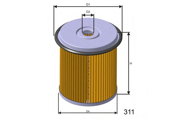 Brændstof-filter F676