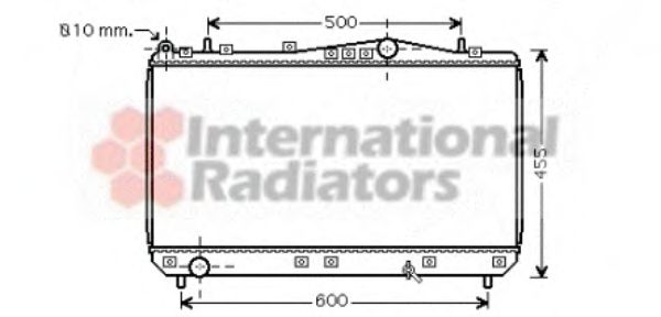 Radiator, engine cooling 81002052