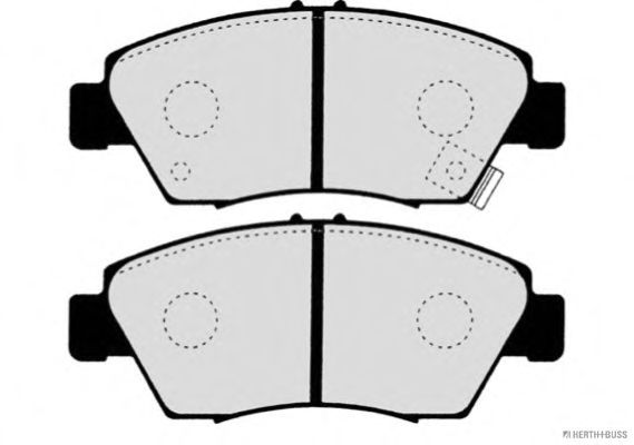 Комплект тормозных колодок, дисковый тормоз J3604033