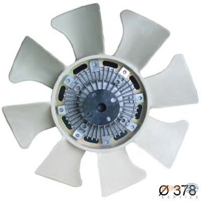 Ventilateur, refroidissement du moteur 8MV 376 734-301