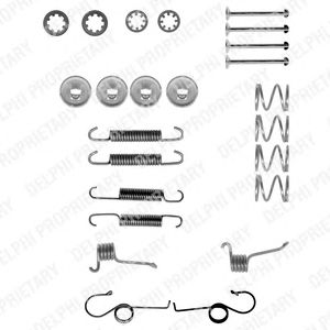 Accessory Kit, brake shoes LY1004