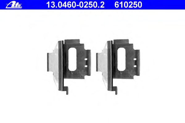 Accessory Kit, disc brake pads 13.0460-0250.2