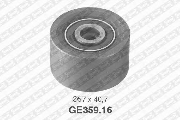 Deflection/Guide Pulley, timing belt GE359.16