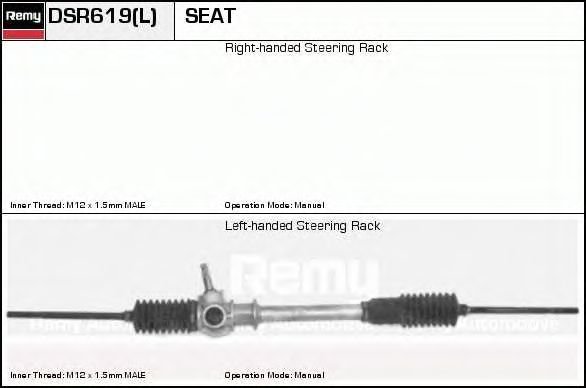 Steering Gear DSR619L