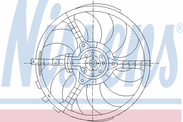 Ventilador, refrigeración del motor 85036