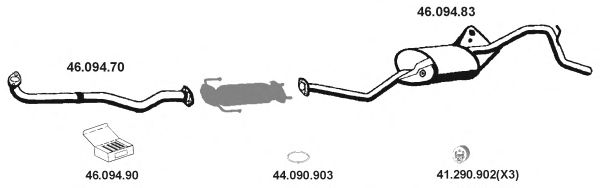 Exhaust System 462002