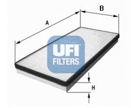 Filter, innendørsluft 53.004.00