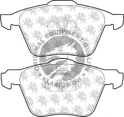 Brake Pad Set, disc brake BP1547