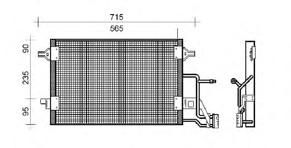 Condensador, ar condicionado QCN192