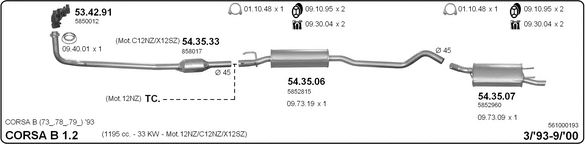 Exhaust System 561000193