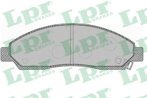 Brake Pad Set, disc brake 05P1372