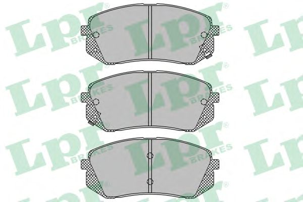Brake Pad Set, disc brake 05P1415