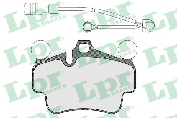 Brake Pad Set, disc brake 05P1559A