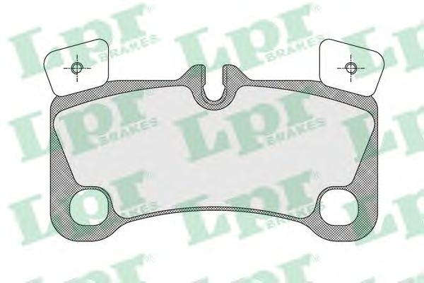 Brake Pad Set, disc brake 05P1655