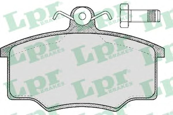 Brake Pad Set, disc brake 05P188