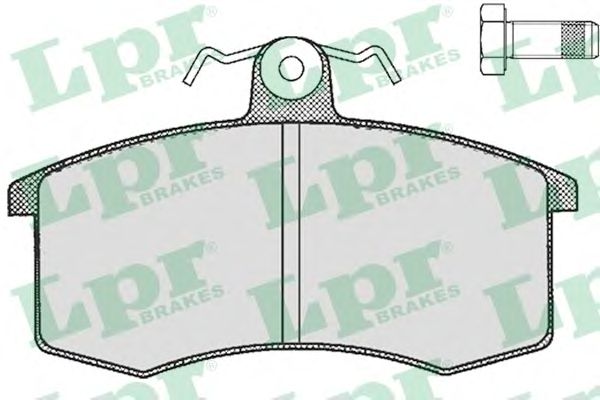 Brake Pad Set, disc brake 05P288