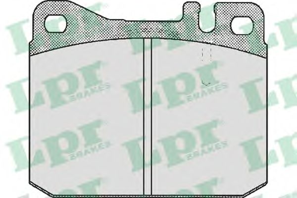 Brake Pad Set, disc brake 05P572