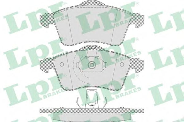 Brake Pad Set, disc brake 05P645