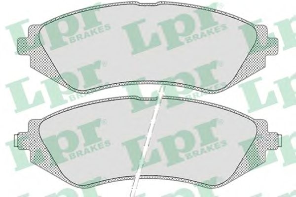 Brake Pad Set, disc brake 05P682