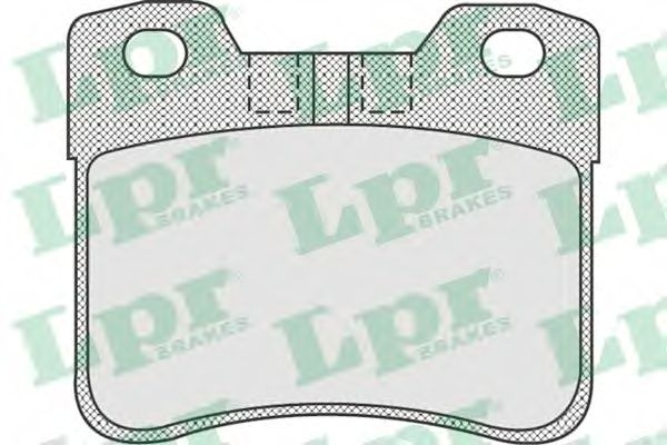 Комплект тормозных колодок, дисковый тормоз 05P921