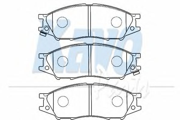 Brake Pad Set, disc brake BP-6597