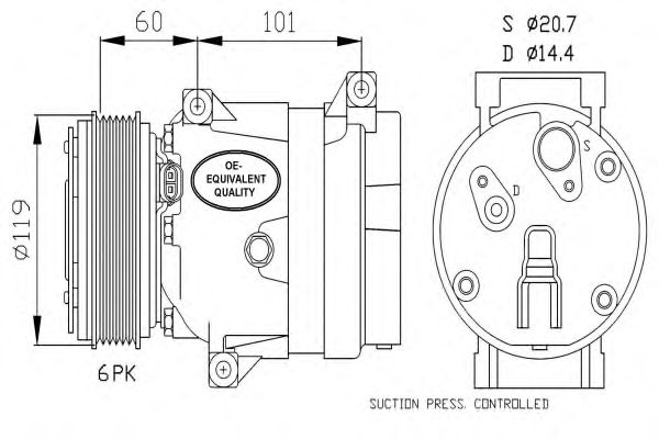 Compressor, ar condicionado 32102