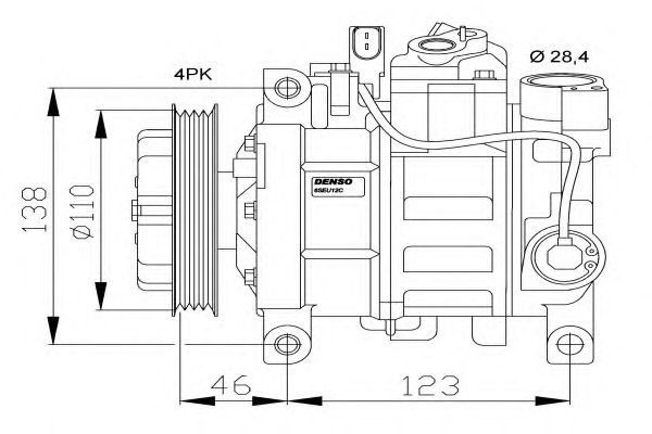 Compressor, ar condicionado 32105