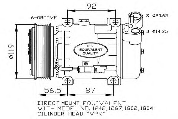 Compressor, air conditioning 32270