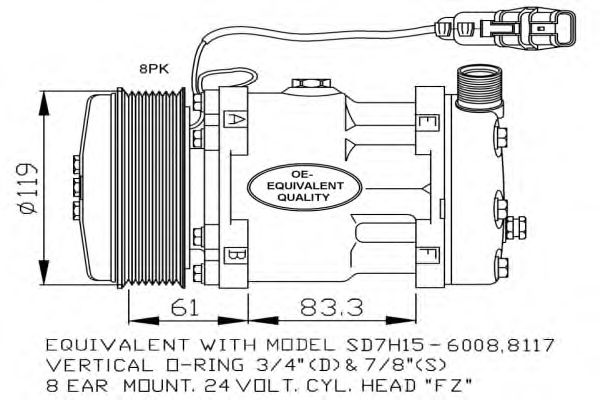 Compressore, Climatizzatore 32706