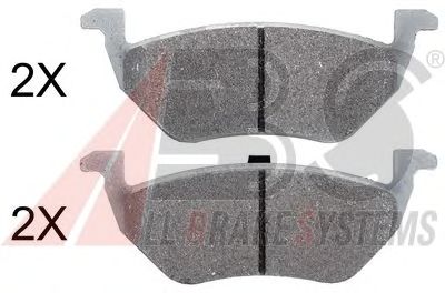 Brake Pad Set, disc brake 37674