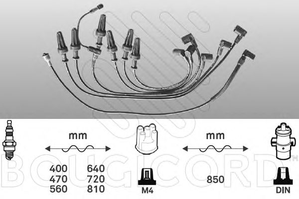 Ignition Cable Kit 2481