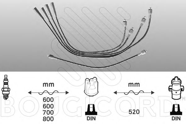 Ignition Cable Kit 4008
