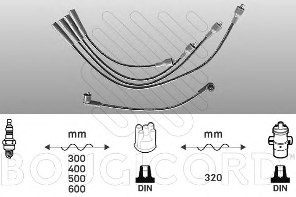 Ignition Cable Kit 4009