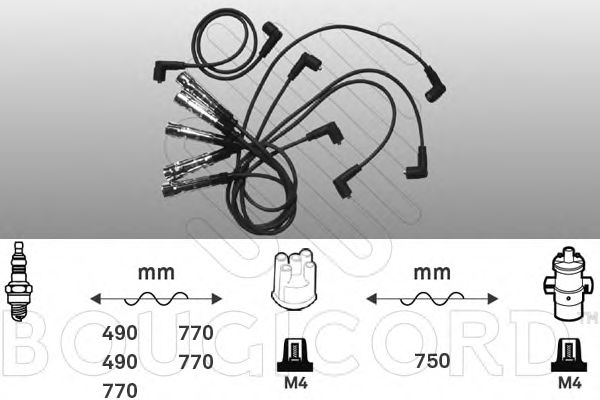 Ignition Cable Kit 9643