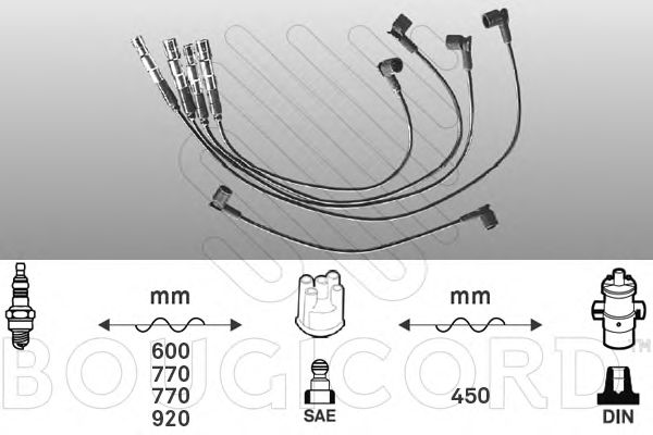 Ignition Cable Kit 7155