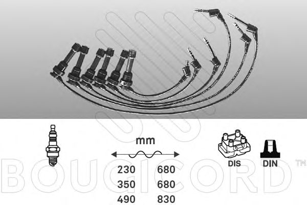 Ignition Cable Kit 7170