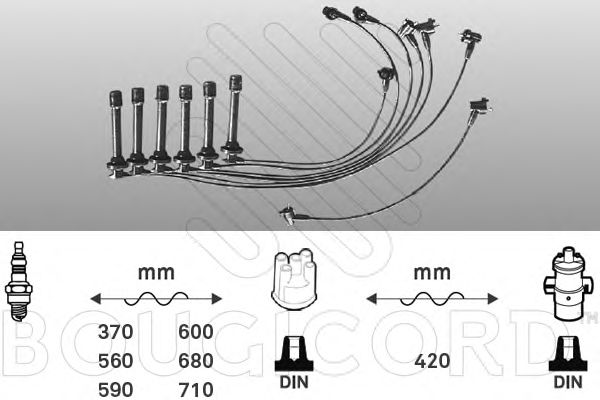 Ignition Cable Kit 7192