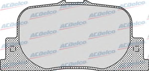Brake Pad Set, disc brake AC872381D