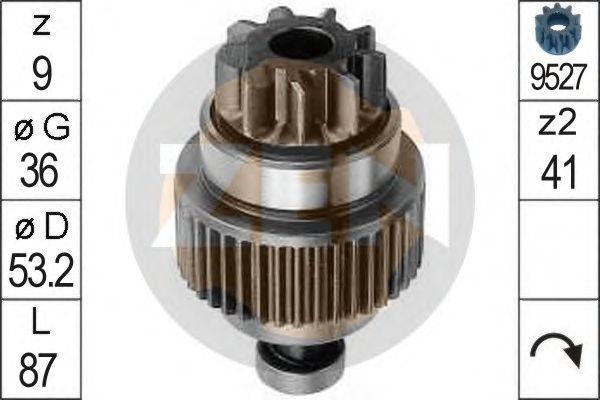 Freewheel Gear, starter ZN0790