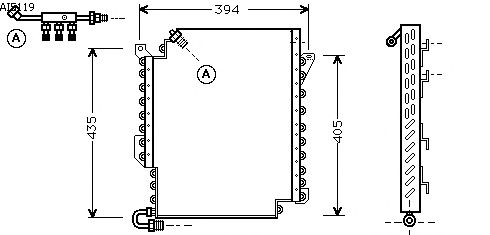 Condensator, airconditioning AI5119