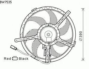 Fan, radiator BW7535