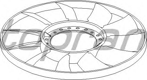 Fan Wheel, engine cooling 110 294