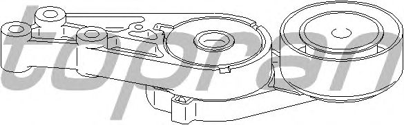 Τεντωτήρας ιμάντα, ιμάντας poly-V 109 801