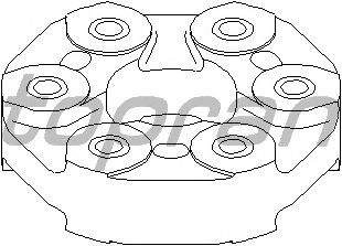 Joint, propshaft 500 293