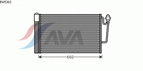 Condenser, air conditioning BW5363