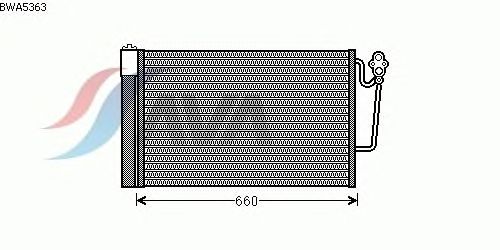 Condenser, air conditioning BWA5363