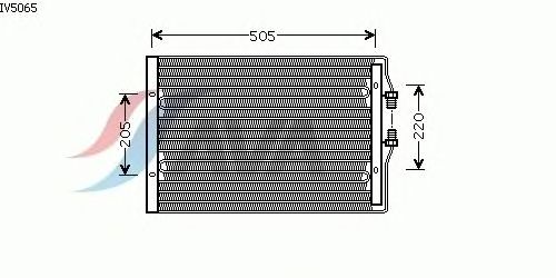 Condenser, air conditioning IV5065